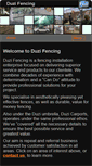 Mobile Screenshot of duzifencing.com